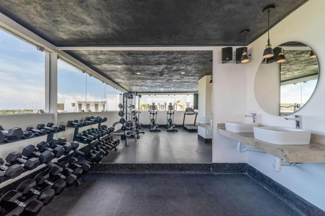 King Suite With Balcony Gym Rooftop Pool T5 102 Tulum Mexico